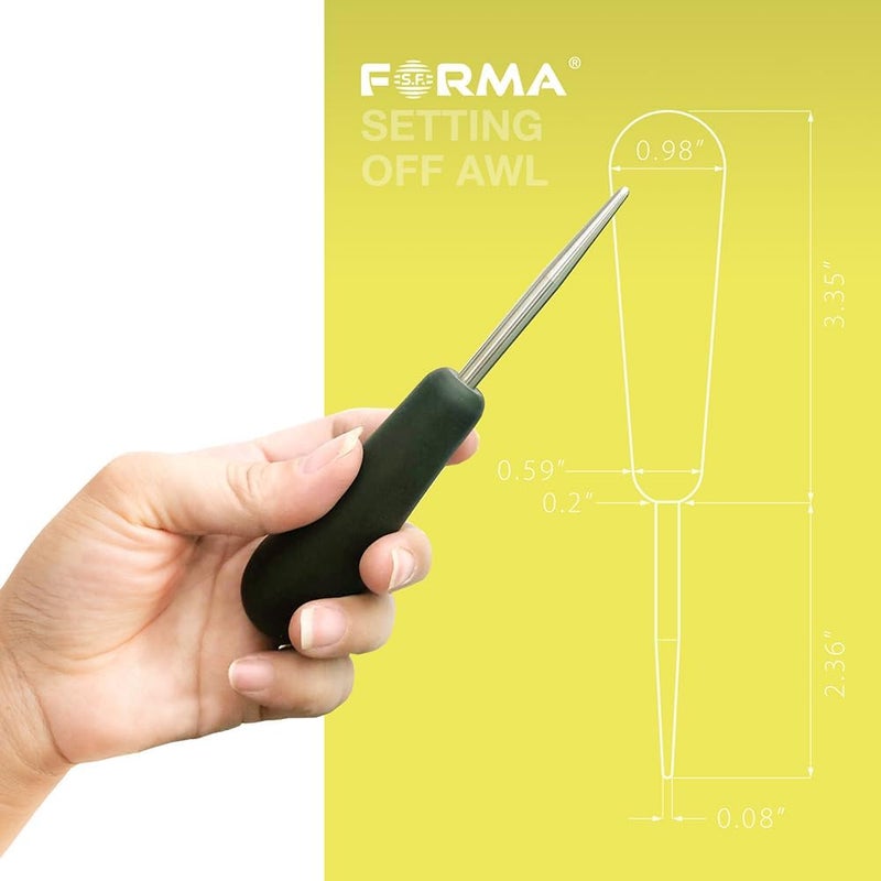FORMA S.F. Sports Tennis/Badminton Stringing Machine Racquet String Tension Release Tools Setting Off Awl String Aligner Racquet stringing Machine Tools - Image 1